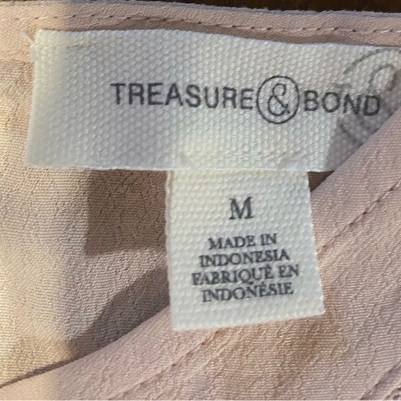 Treasure & Bond Light Pink Sleeveless Top - Picture 2 of 2